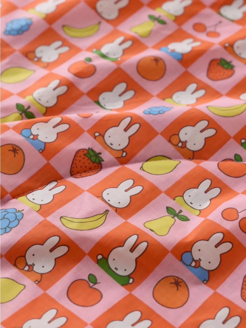 NWT BAGGU & Miffy Puffy Quilted Picnic Blanket